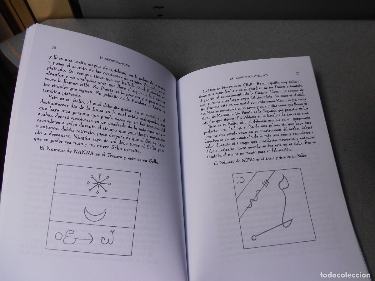 Libros de segunda mano: EL NECRONOMICON. CONJUROS, ENCANTAMIENTOS - Foto 11