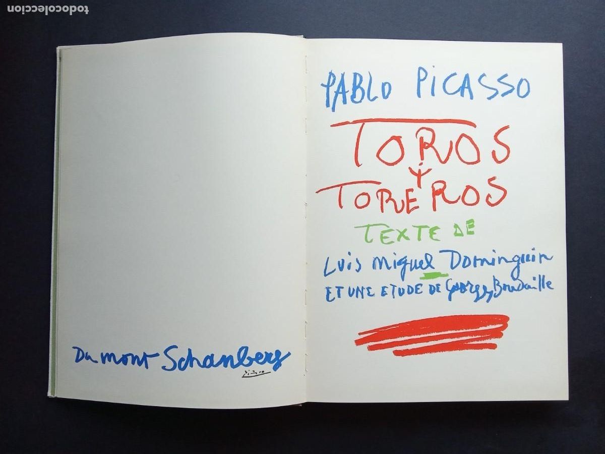 Libros de segunda mano: LIBRO TOROS Y TOREROS. PABLO PICASSO 1961 - Foto 5