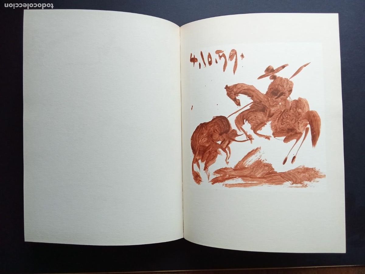 Libros de segunda mano: LIBRO TOROS Y TOREROS. PABLO PICASSO 1961 - Foto 14