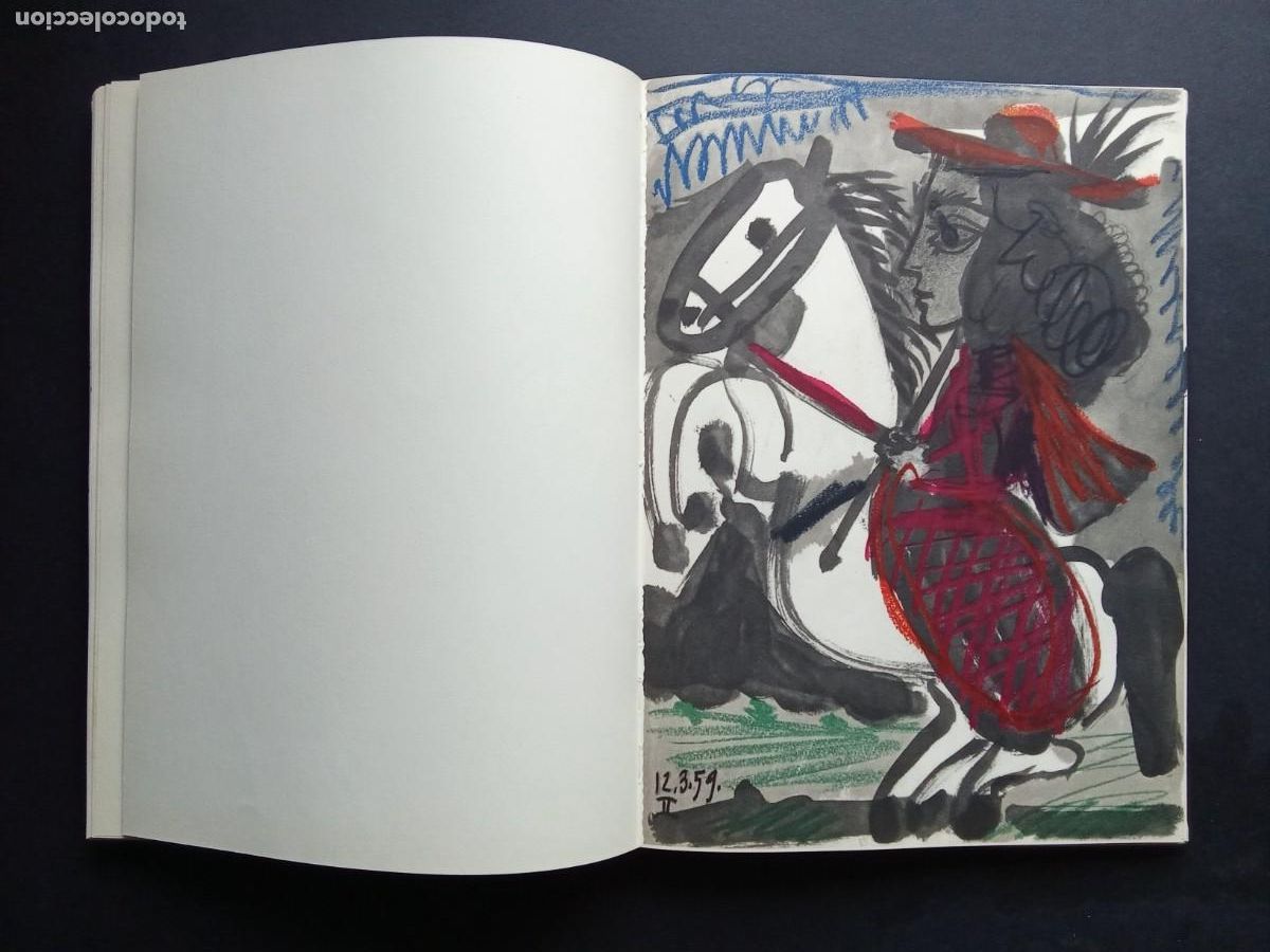 Libros de segunda mano: LIBRO TOROS Y TOREROS. PABLO PICASSO 1961 - Foto 17