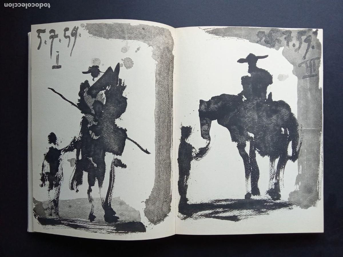 Libros de segunda mano: LIBRO TOROS Y TOREROS. PABLO PICASSO 1961 - Foto 21