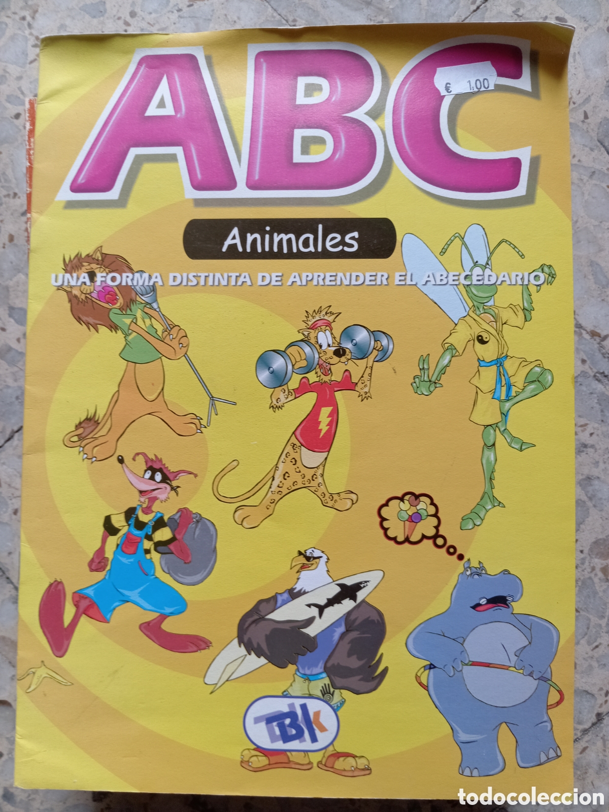 Libros de segunda mano: ABC ANIMALES APRENDER EL ABECEDARIO - Foto 1