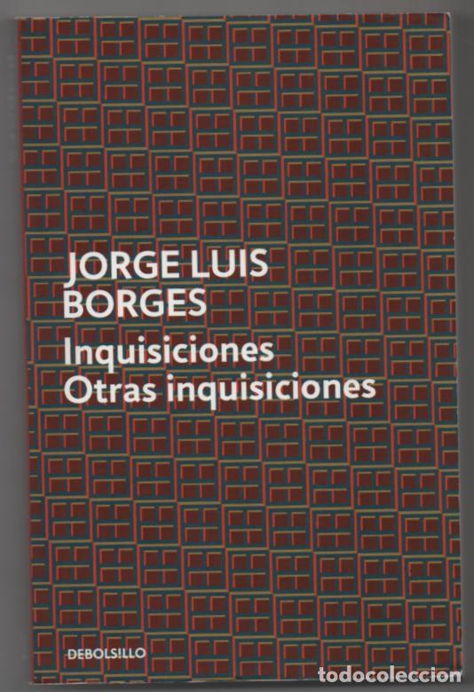 Libros de segunda mano: Inquisiciones. Otras inquisiciones. Jorge Luis Borges - Foto 1