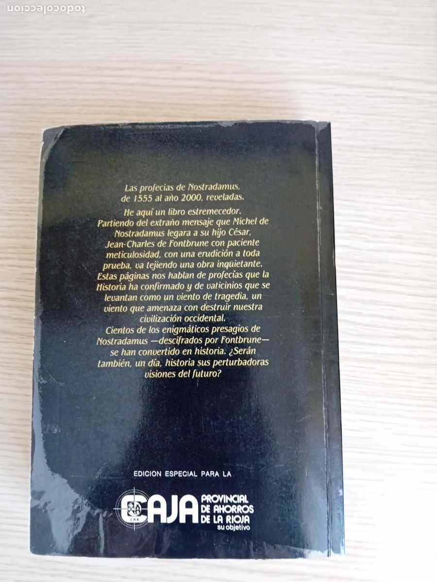 Libros de segunda mano: Libro Nostradamus, historiador y Profeta - Foto 2