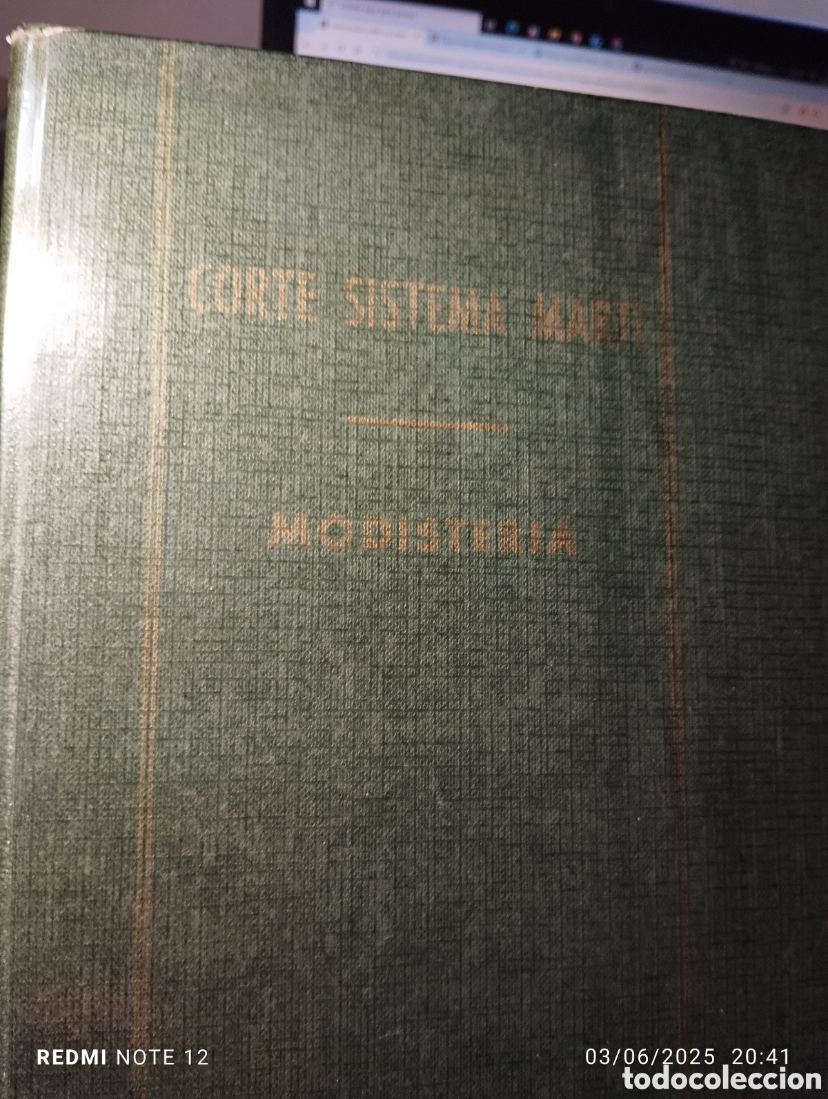 Libros de segunda mano: Corte Sistema Marti.MODISTERIA.Barcelona 1984.Muy buen estado