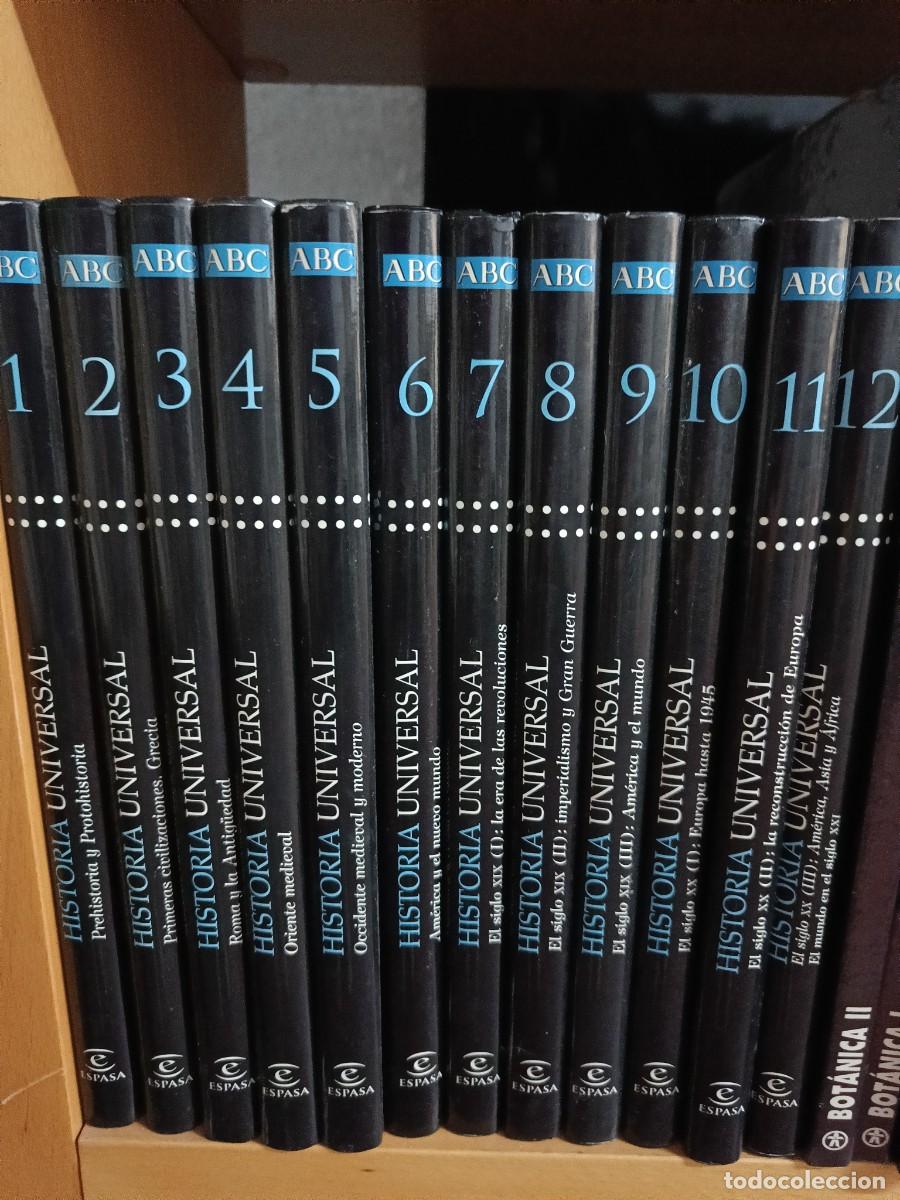 Libros de segunda mano: HISTORIA UNIVERSAL 12 TOMOS ESPASA CALPE - ABC. - Foto 1