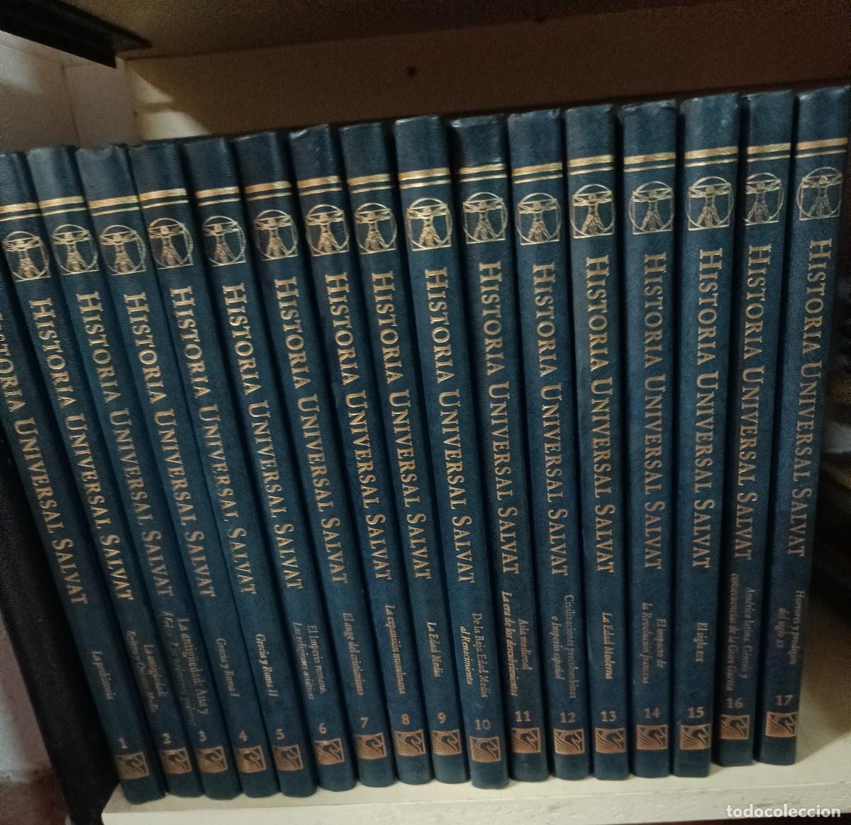 Libros de segunda mano: HISTORIA UNIVERSAL 17 TOMOS SALVAT. - Foto 1