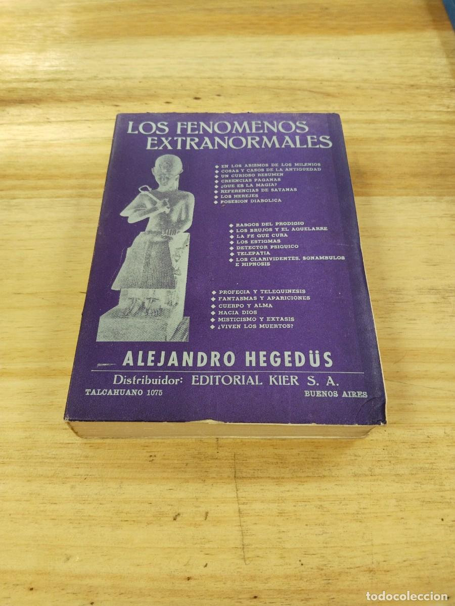 Libros de segunda mano: Los Fen&oacute;menos Extranormales - Alejandro Heged&uuml;s - Foto 1