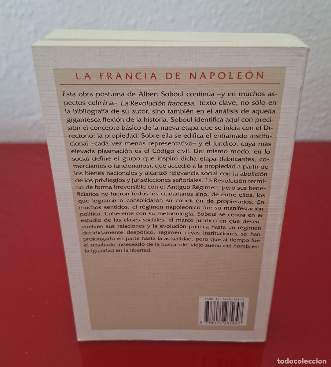 Libros de segunda mano: LA FRANCIA DE NAPOLE&Oacute;N - SOBOUL, ALBERT - Foto 2