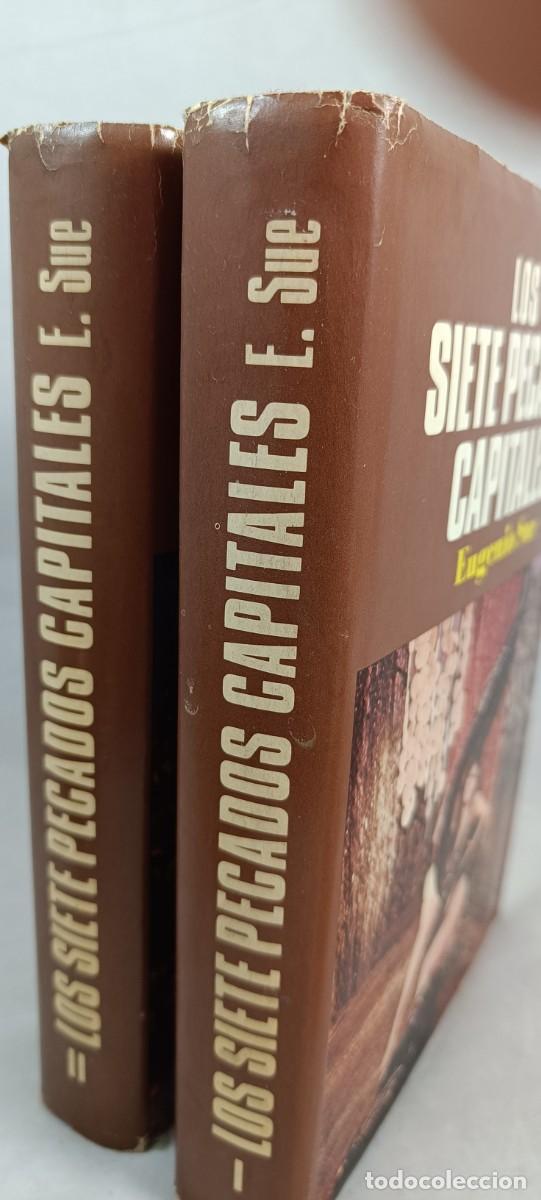 Libros de segunda mano: LOS SIETE PECADOS CAPITALES 2 TOMOS. EUGENIO SUE. - Foto 1
