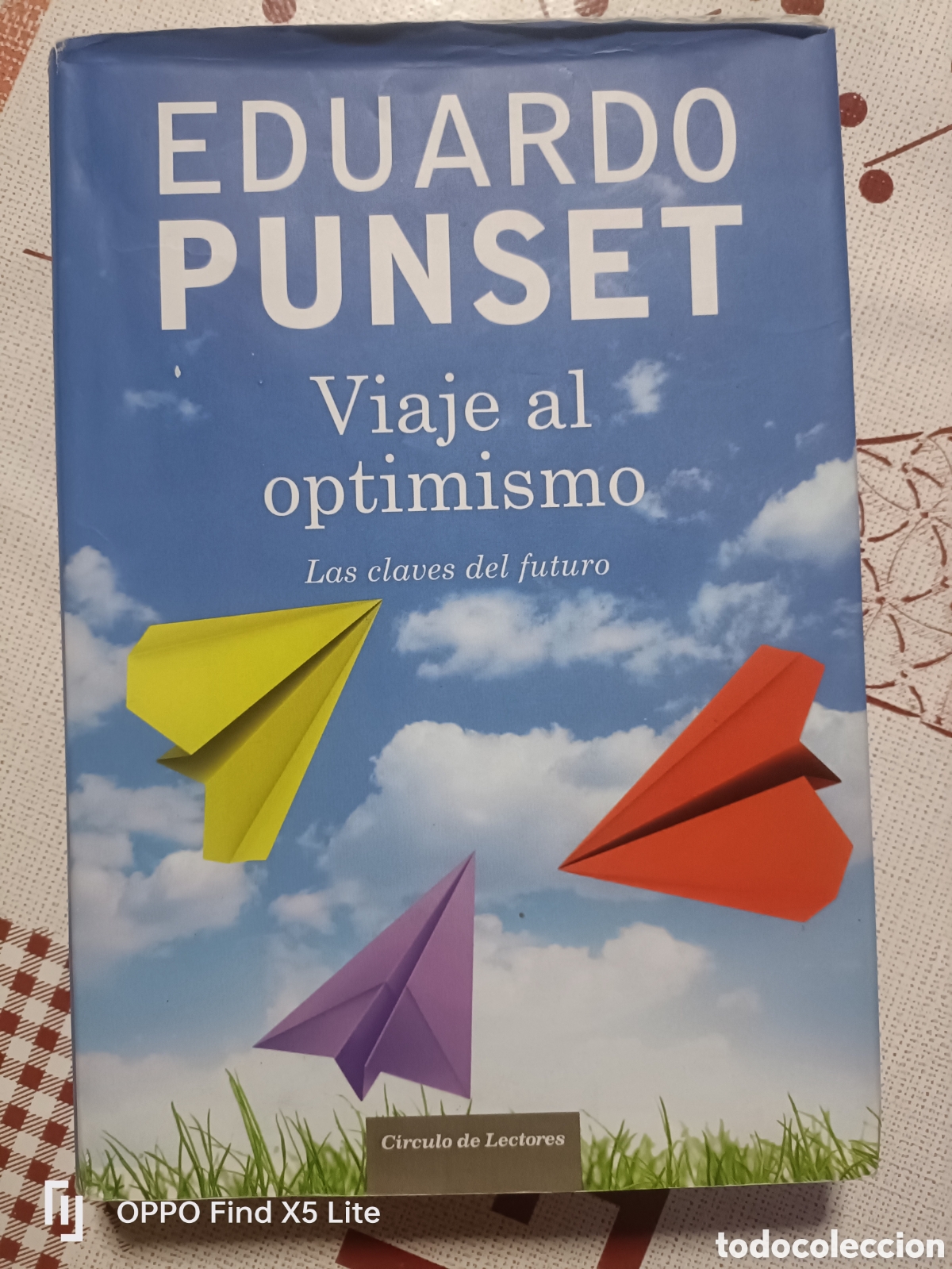 Libros de segunda mano: Libro Viaje al Optimismo -Eduardo Punset- Ed. Circulo de Lectores - Foto 1