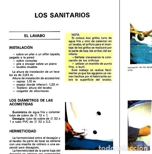 Libros de segunda mano: FONTANERIA. MATERIALES. TECNICAS. APLICACIONES. EJEMPLOS PRACTICOS. - Foto 3