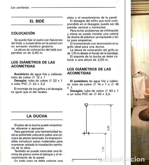 Libros de segunda mano: FONTANERIA. MATERIALES. TECNICAS. APLICACIONES. EJEMPLOS PRACTICOS. - Foto 7