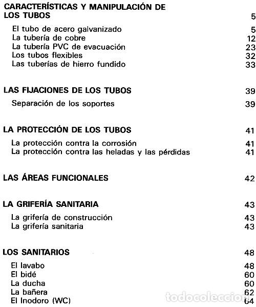 Libros de segunda mano: FONTANERIA. MATERIALES. TECNICAS. APLICACIONES. EJEMPLOS PRACTICOS. - Foto 10