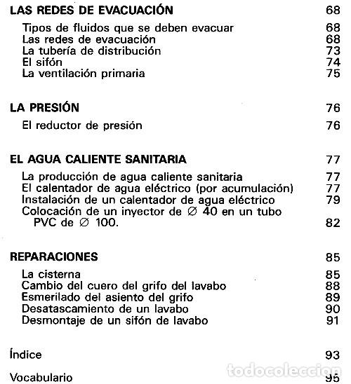 Libros de segunda mano: FONTANERIA. MATERIALES. TECNICAS. APLICACIONES. EJEMPLOS PRACTICOS. - Foto 11