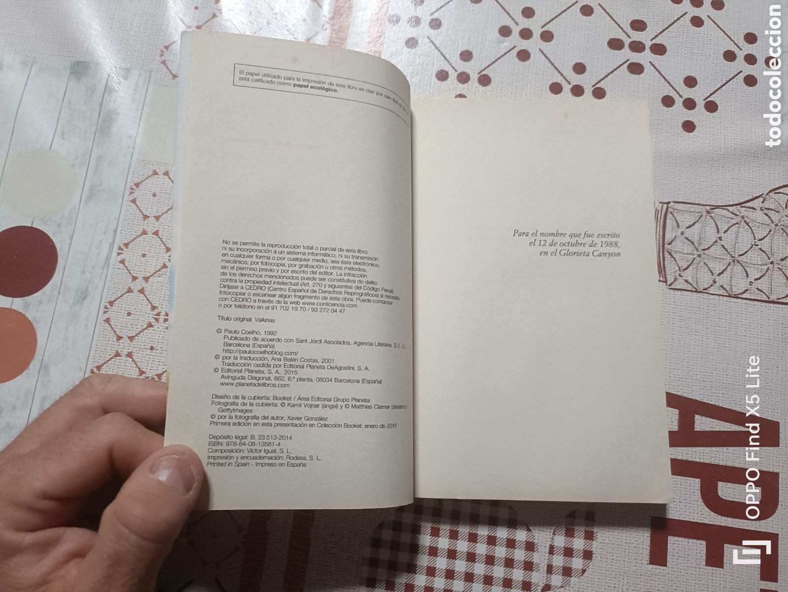 Libros de segunda mano: Libro Valquirias -Paulo Coelho- Ed. Booket - Foto 4