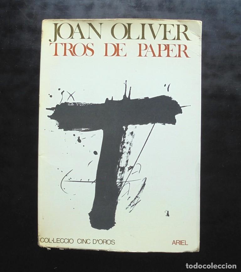 Libros de segunda mano: Tros de paper Joan Oliver 1970 Ariel - Foto 1
