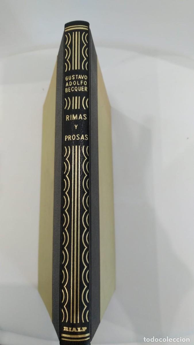Libros de segunda mano: Rimas y prosas-Gustavo Adolfo Becquer - Foto 1