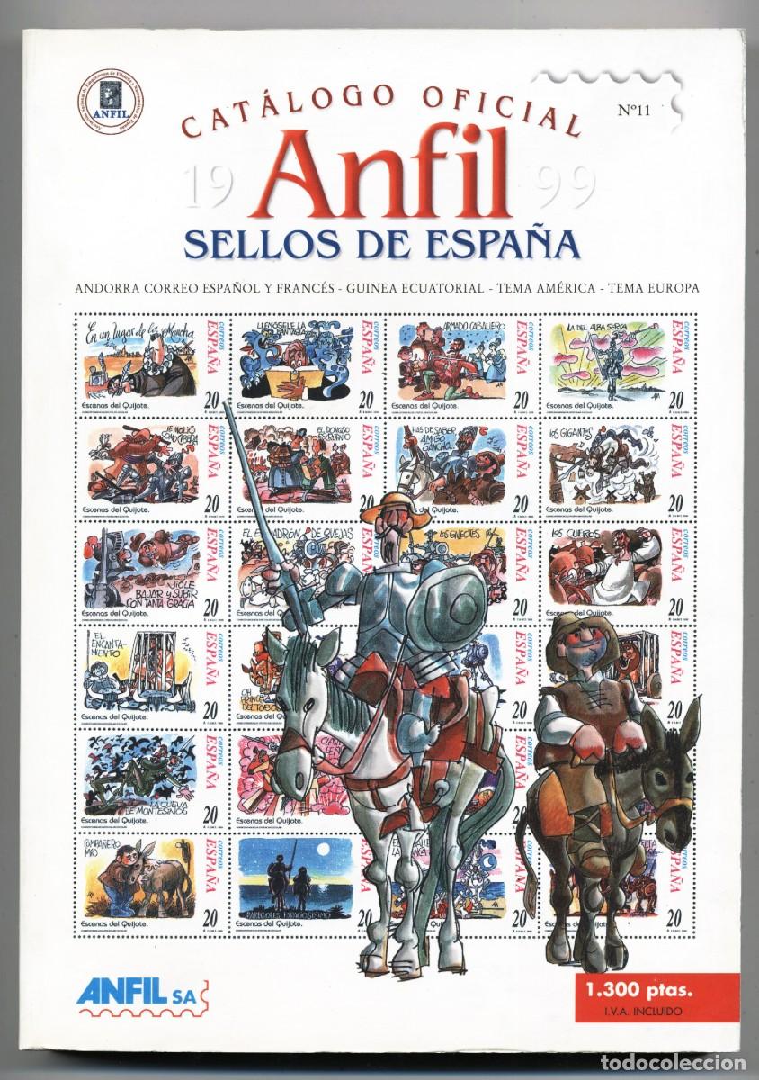 Gebrauchte B&uuml;cher: CATALOGO FILATELICO OFICIAL ANFIL SELLOS DE ESPA&Ntilde;A N&ordm; 11 1999