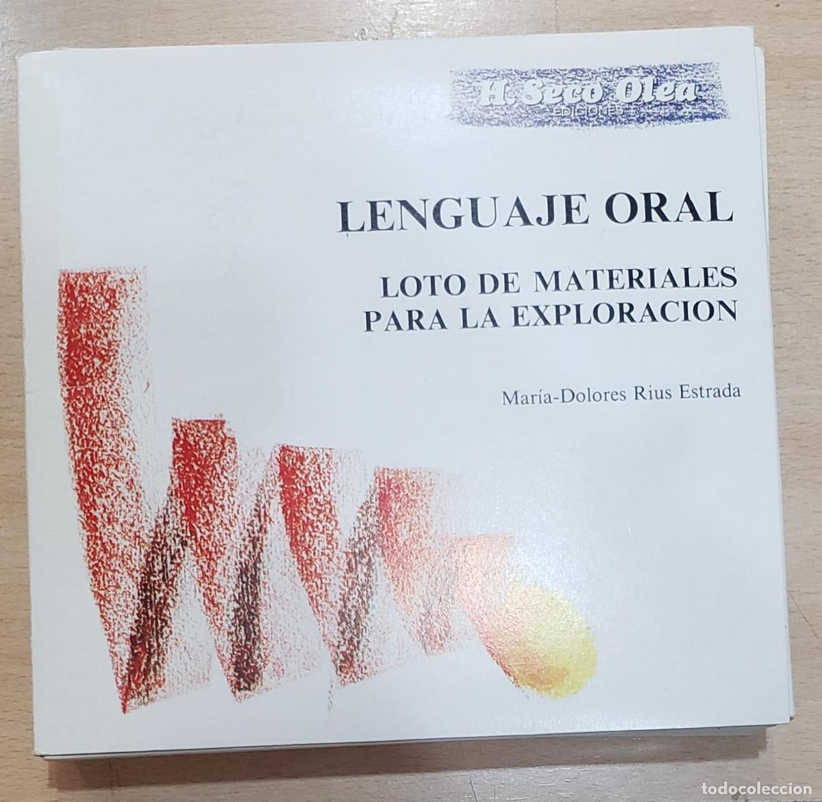 Libros de segunda mano: El lenguaje oral. Mar&iacute;a Dolores Rius Estrada - Foto 4