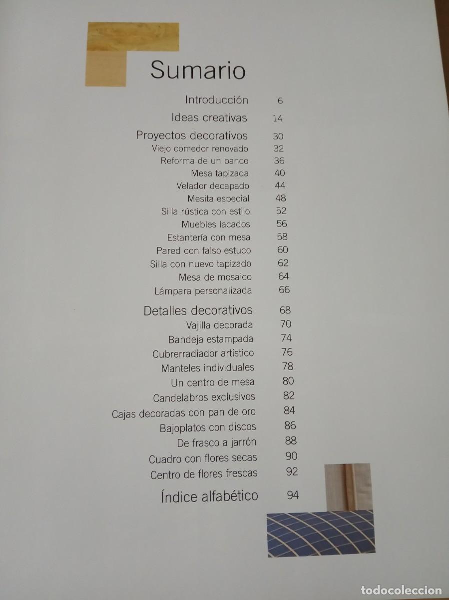 Libros de segunda mano: COLECCION &rdquo;DECORACION Y RESTAURACION&rdquo; - Foto 6