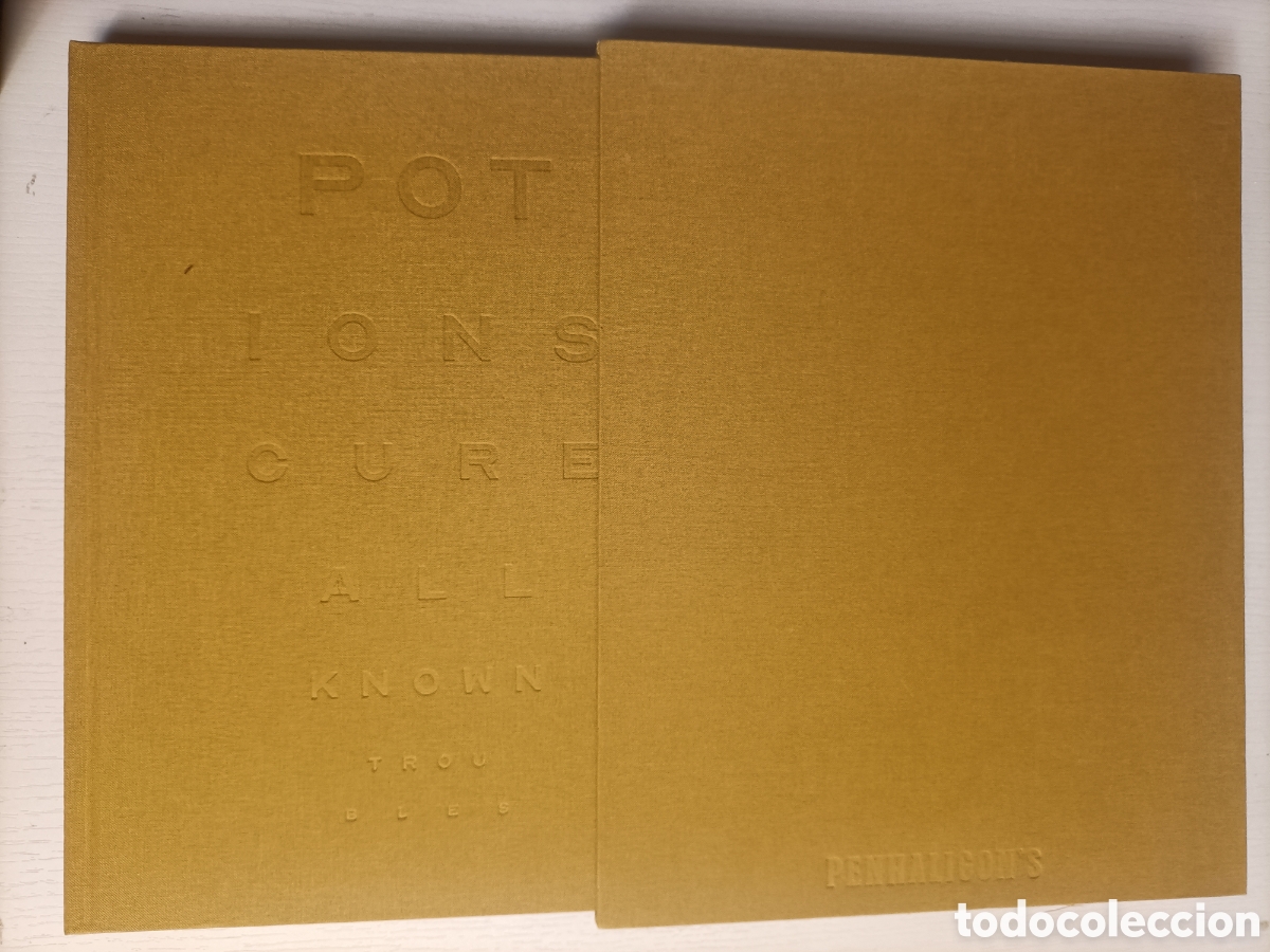 Libros de segunda mano: Potions & remedies . William Penhaligon . Edici&oacute;n en ingl&eacute;s. Arte estilo moda