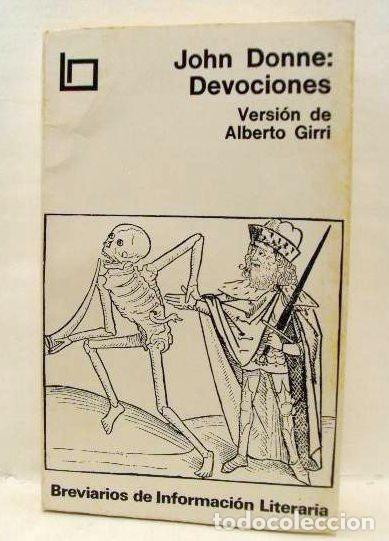 Libros de segunda mano: John Donne / Devociones / 1969 - Foto 1