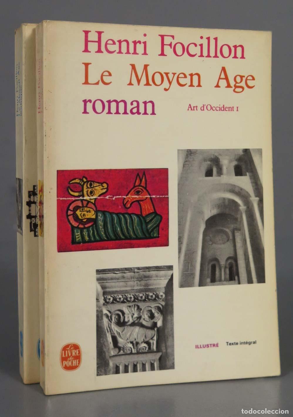 Second hand books: Henri Focillon Le moyen age roman - 2 TOMOS.