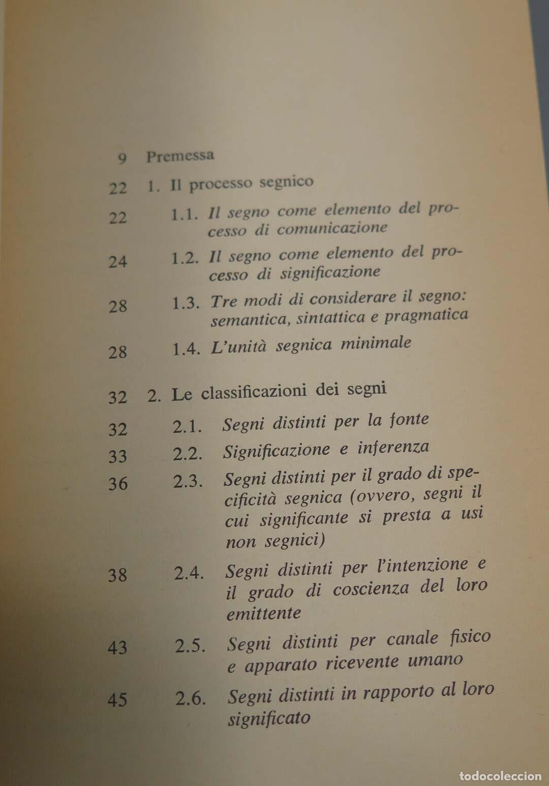 Libros de segunda mano: segno umberto eco ISEDI - Foto 2