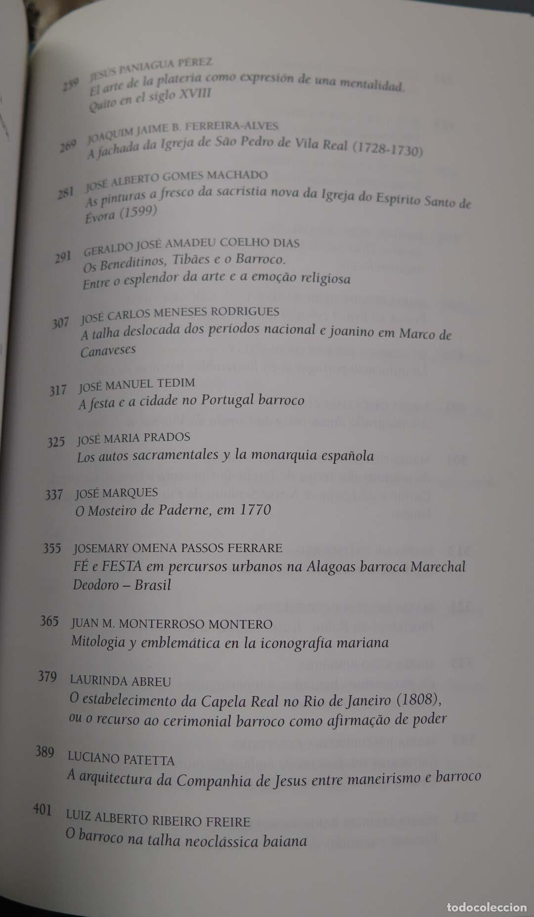 Libros de segunda mano: I CONGRESSO INTERNACIONAL DO BARROCO. Actas. - Foto 4