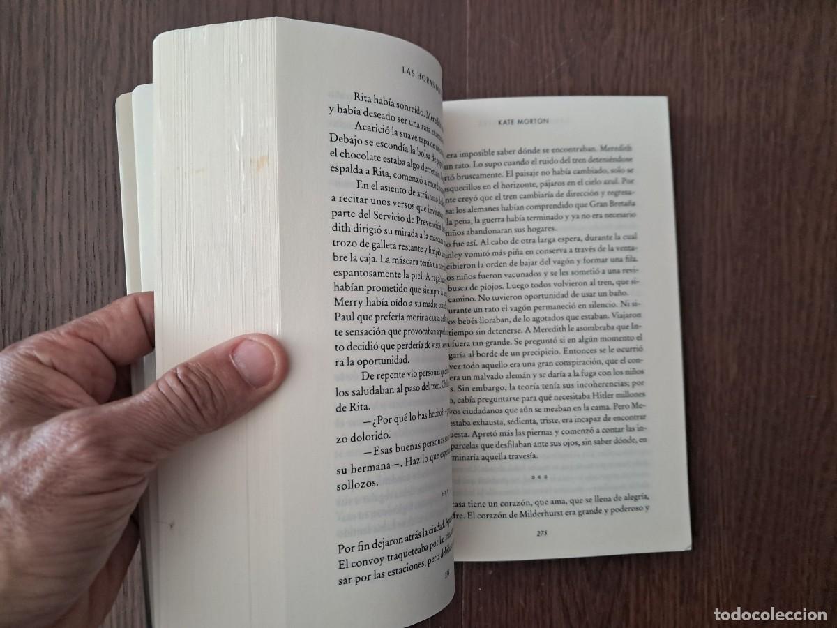 Libros de segunda mano: libro usado, Las horas distantes, Kate Morton. suma de letras, a&ntilde;o 2012. - Foto 3