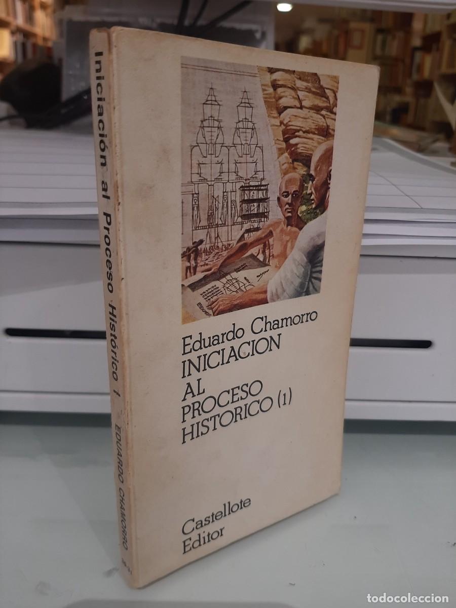 Libros de segunda mano: Eduardo Chamorro. Iniciaci&oacute;n al proceso hist&oacute;rico (1) - Foto 1
