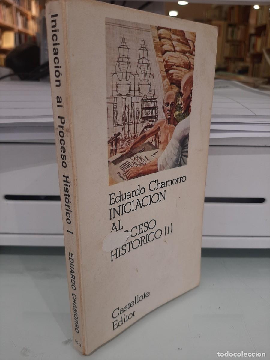 Libros de segunda mano: Eduardo Chamorro. Iniciaci&oacute;n al proceso hist&oacute;rico (1) - Foto 1