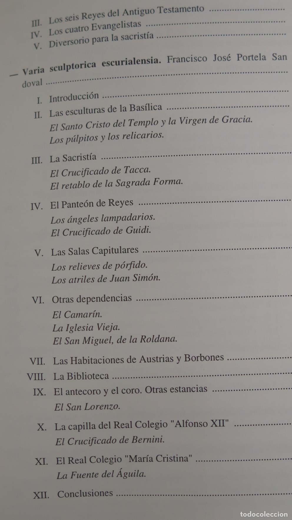 Libros de segunda mano: La Escultura en el Monasterio del Escorial Actas del Simposium - Foto 4