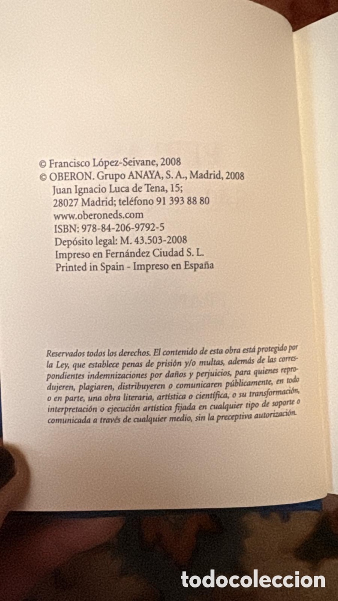 Libros de segunda mano: PERLAS DE LA SABIDUR&Iacute;A. FRANCISCO L&Oacute;PEZ-SEIVANE - Foto 4