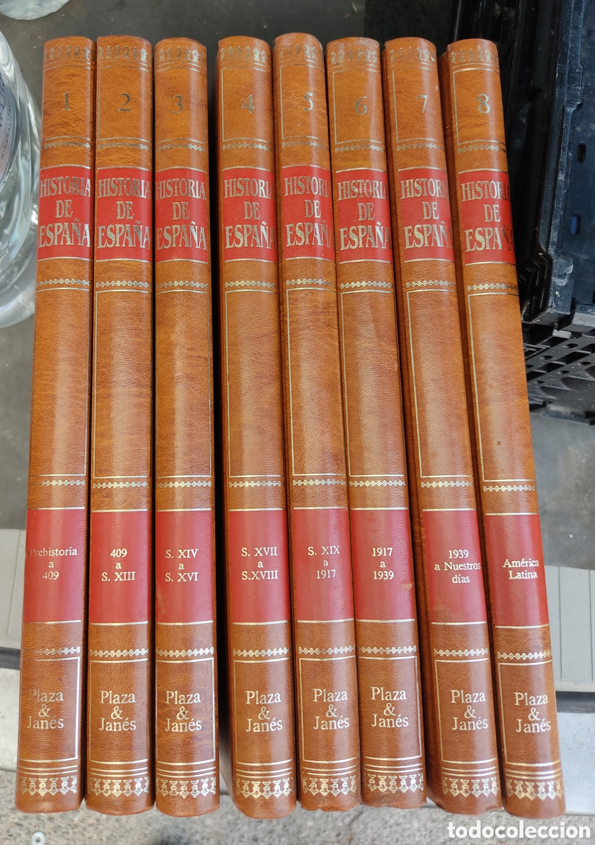 Libros de segunda mano: Historia de Espa&ntilde;a 8 tomos Plaza & Janes - Foto 1