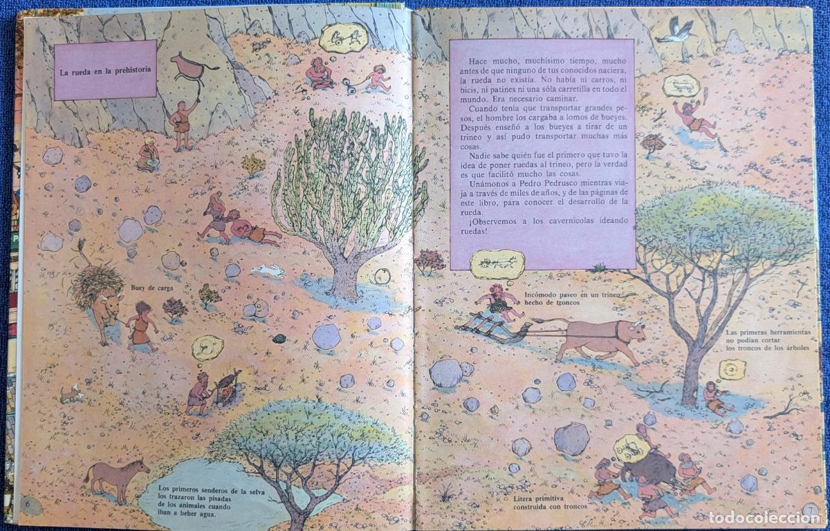 Libros de segunda mano: Sobre 2 y 4 ruedas - Huck Scarry - Montena (1982) - Foto 4