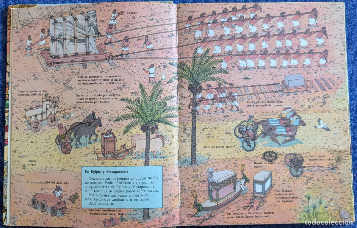 Libros de segunda mano: Sobre 2 y 4 ruedas - Huck Scarry - Montena (1982) - Foto 5