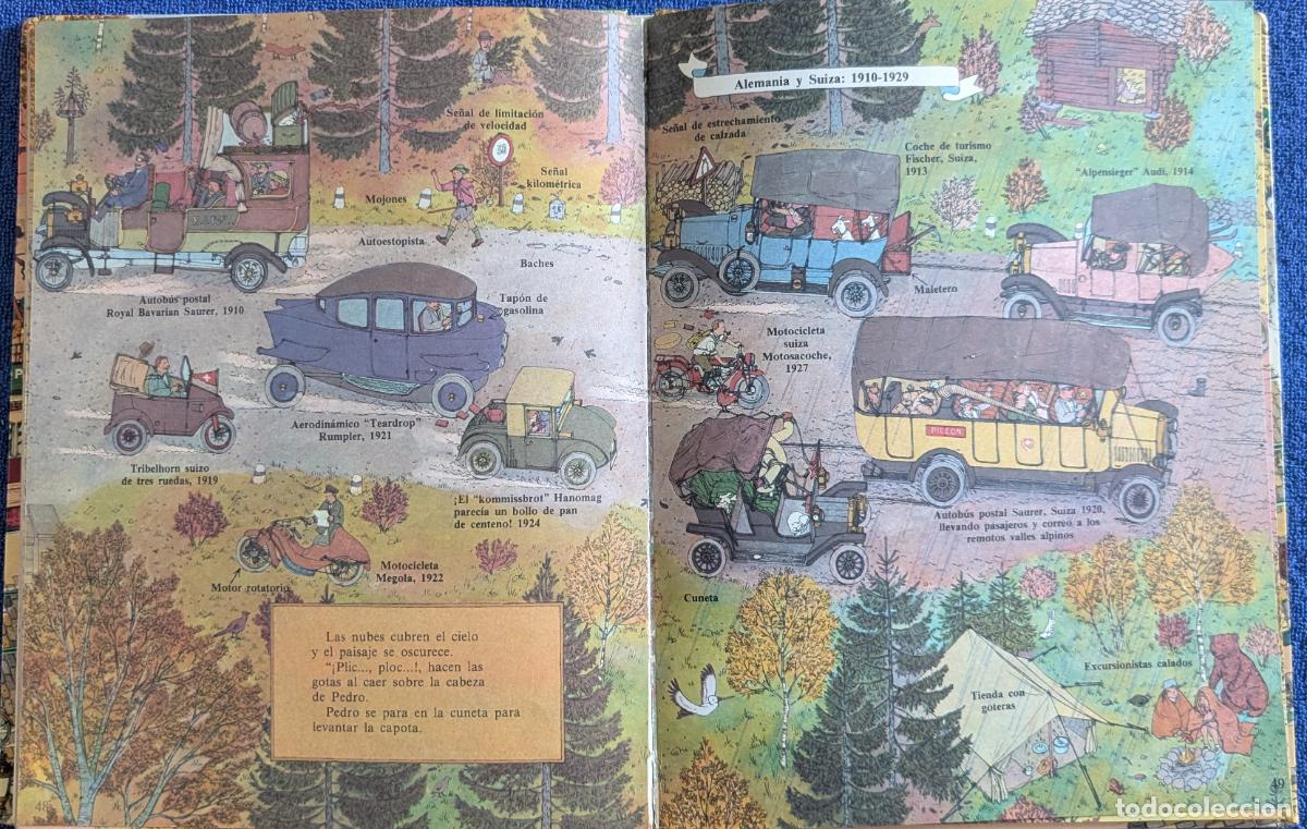Libros de segunda mano: Sobre 2 y 4 ruedas - Huck Scarry - Montena (1982) - Foto 7