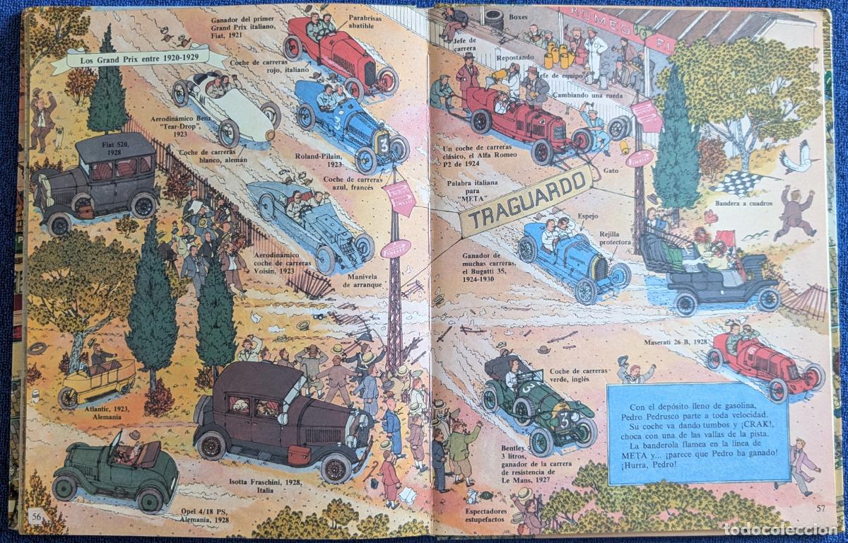 Libros de segunda mano: Sobre 2 y 4 ruedas - Huck Scarry - Montena (1982) - Foto 8