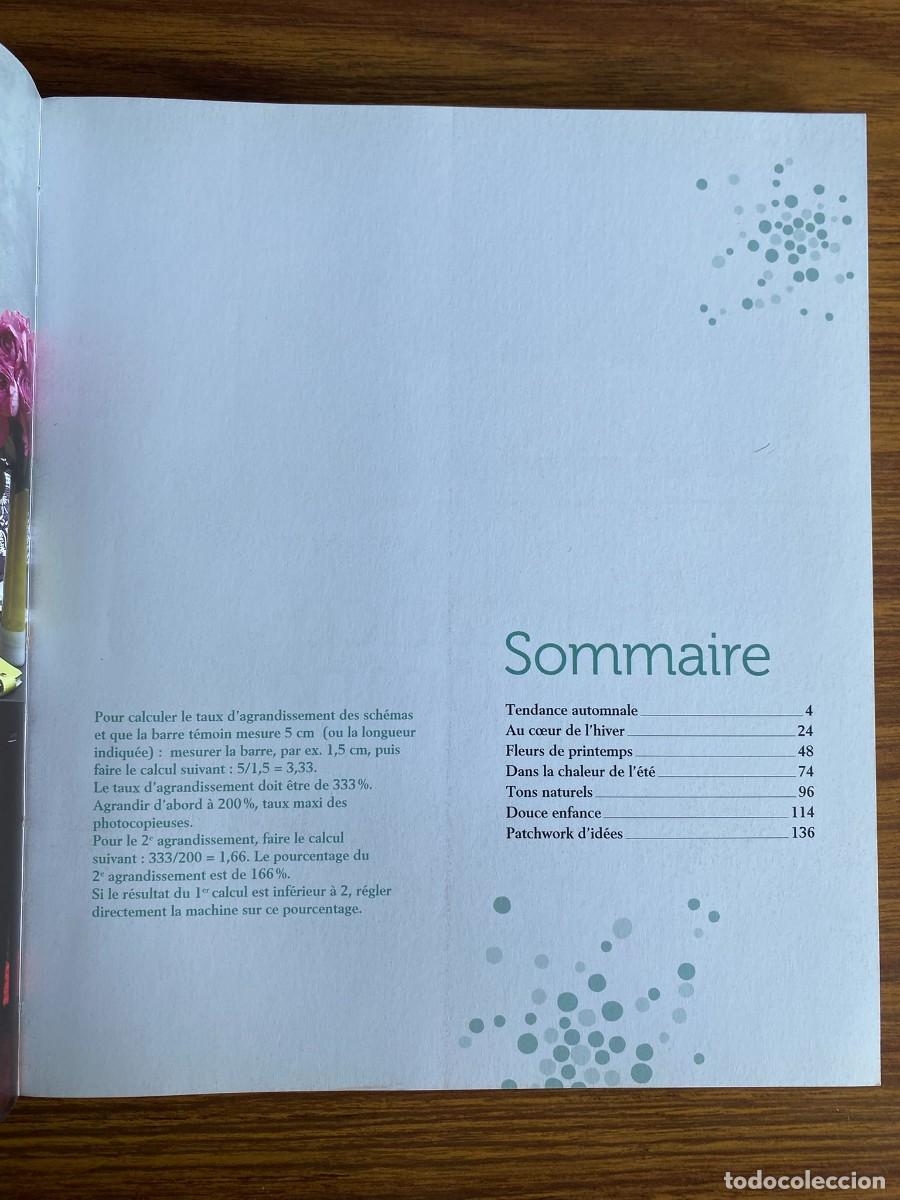 Libros de segunda mano: PATCHWORK - 50 MOD&Egrave;LES POUR TOUTES LES SAISONS - MARIE-CLAIRE ID&Eacute;ES - Foto 2