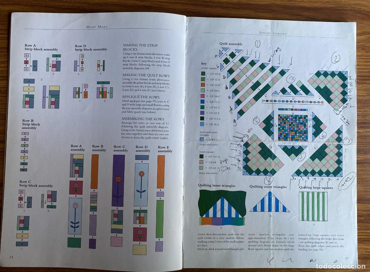 Libros de segunda mano: ROWAN PATCHWORK AND QUILTING BOOK # 3 - LIBRO DE PATCHWORK Y ACOLCHADOS N&Uacute;MERO 3 - 27 PROYECTOS - Foto 4