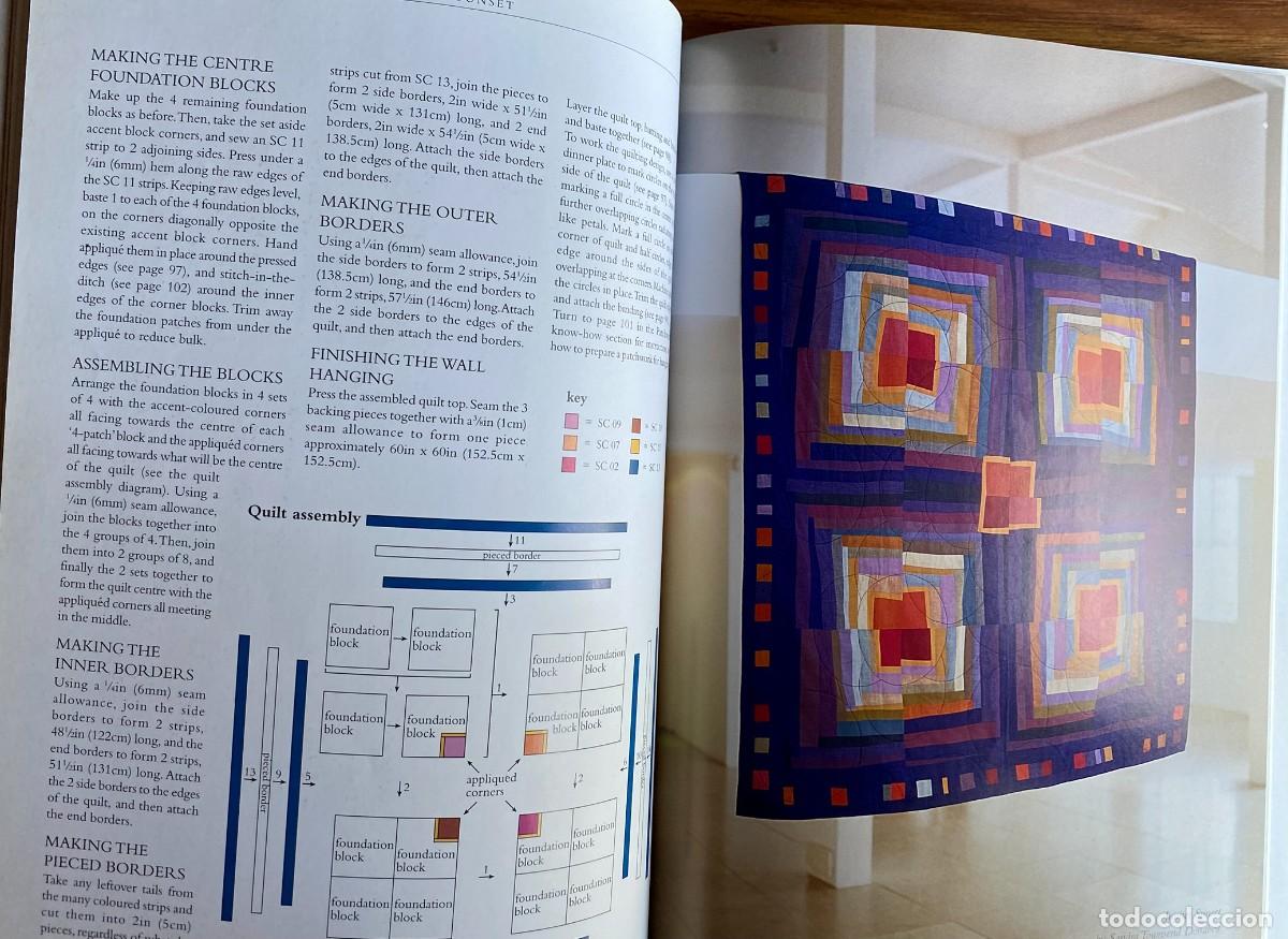 Libros de segunda mano: ROWAN PATCHWORK AND QUILTING BOOK # 3 - LIBRO DE PATCHWORK Y ACOLCHADOS N&Uacute;MERO 3 - 27 PROYECTOS - Foto 7