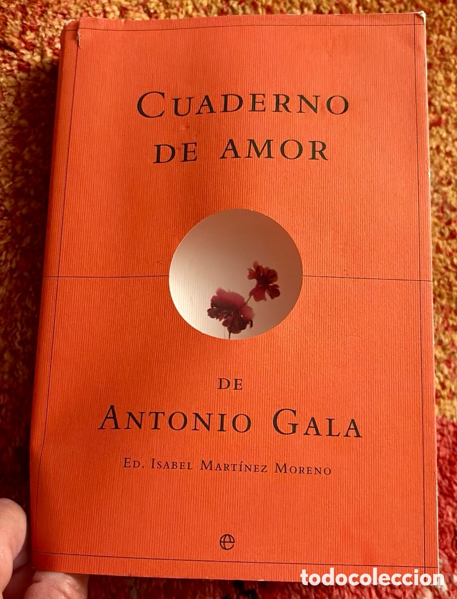 Libros de segunda mano: Cuaderno de amor de Antonio Gala. - Foto 1