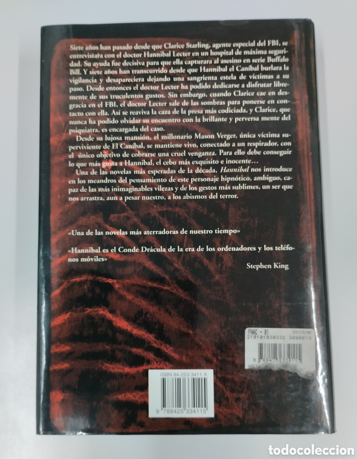 Libros de segunda mano: Hannibal. Thomas Harris. - Foto 2