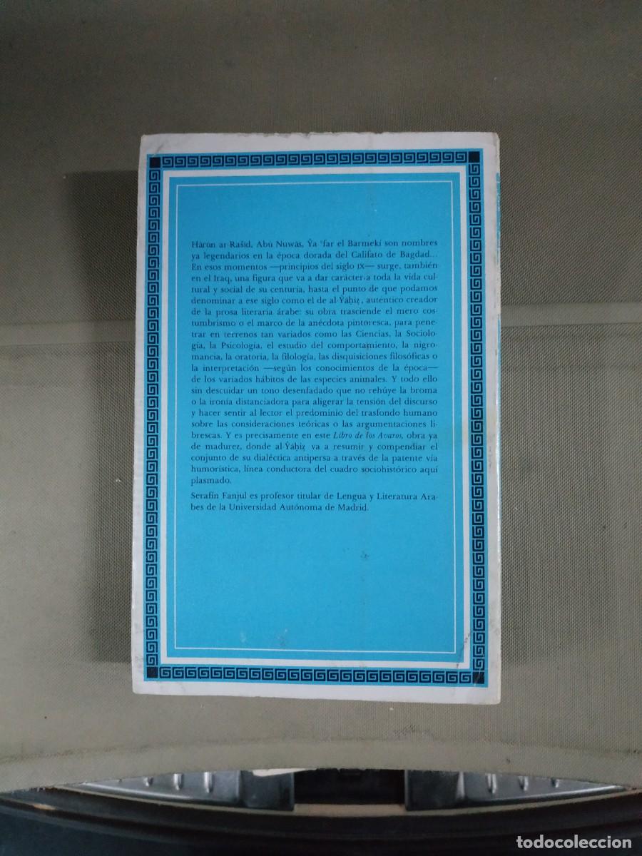 Libros de segunda mano: Libro de los avaros - Al-Yahiz. Editora Nacional - Foto 2