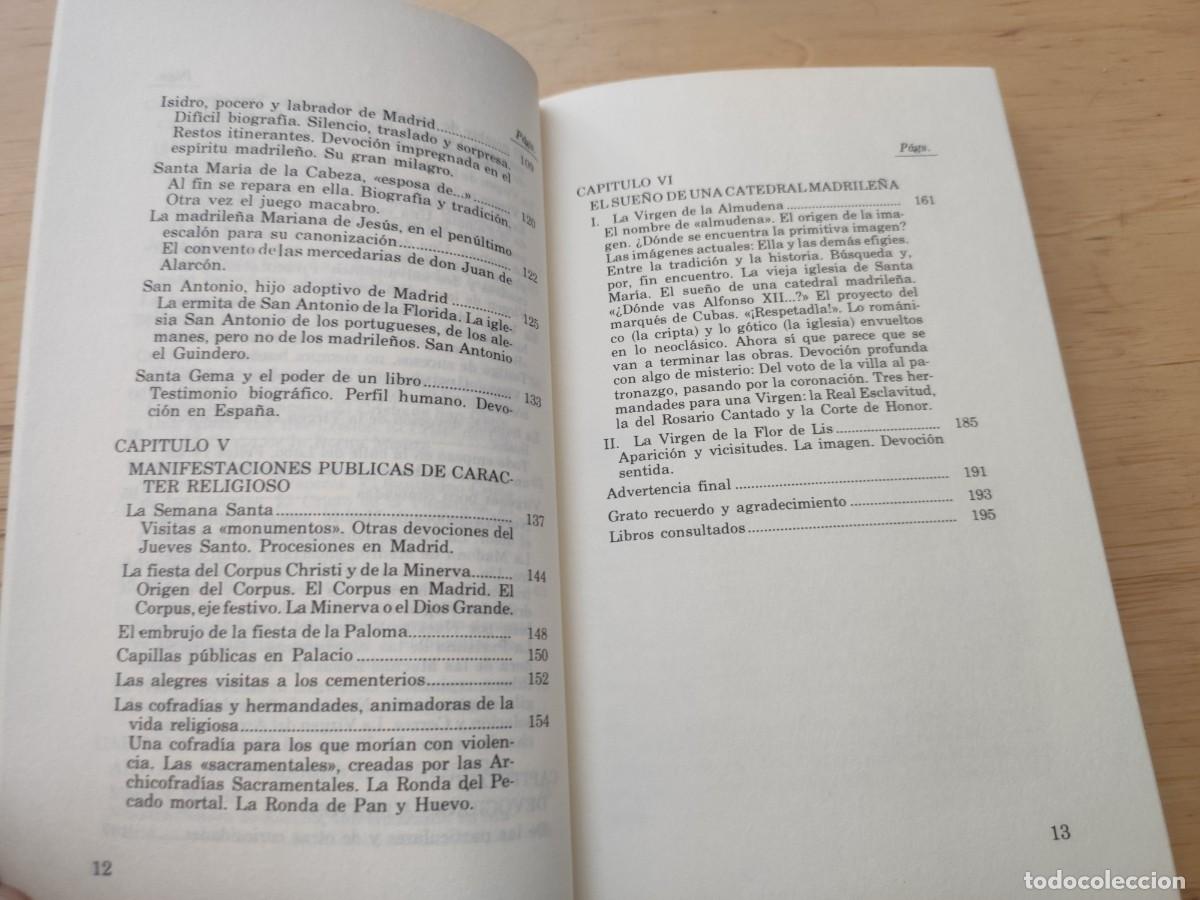 Libros de segunda mano: El Madrid devoto y romero. Francisco Azor&iacute;n. - Foto 5