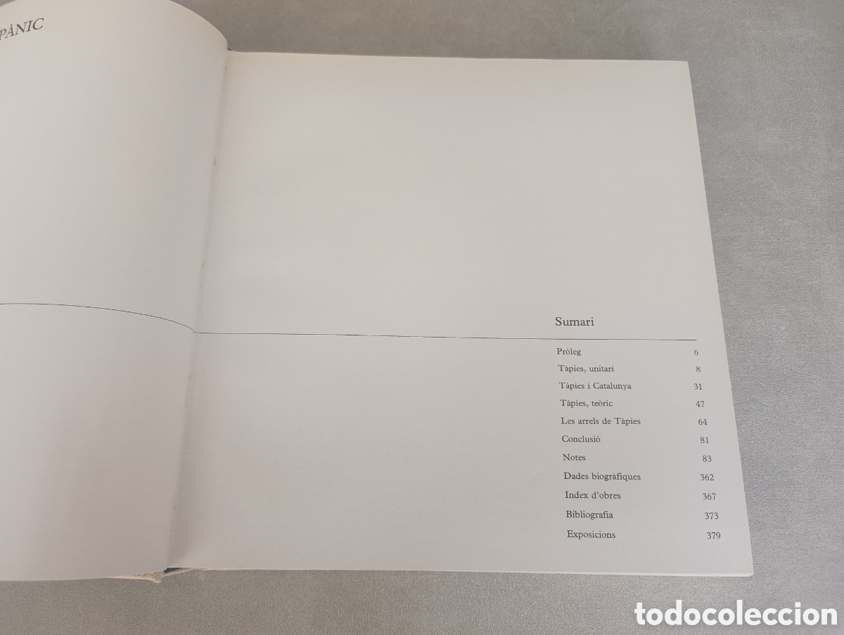 Libros de segunda mano: Antoni T&agrave;pies i lEsperit Catal&agrave;. Pere Gimferrer. - Foto 7