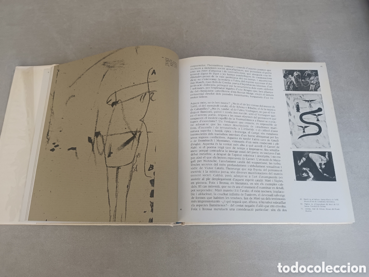 Libros de segunda mano: Antoni T&agrave;pies i lEsperit Catal&agrave;. Pere Gimferrer. - Foto 9