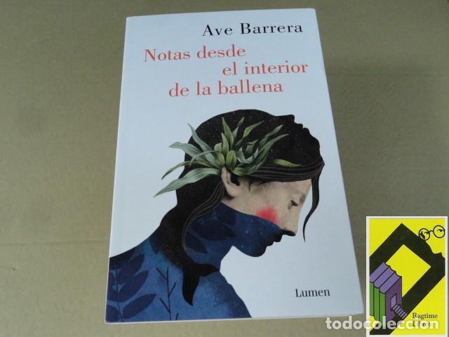 Libros de segunda mano: BARRERA, Ave: Notas desde el interior de la ballena - Foto 1